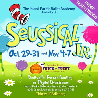 Inland Pacific Ballet Academy – Junior Broadway Program Presents Seussical JR.