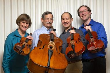 The Grace Note Chamber Players (Claudia Bloom, Glenn Fisher, Andrew Lan and Geoffrey Noer)