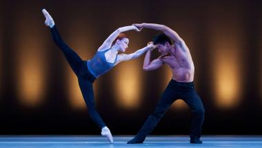 Smuin artist John Speed Orr in Val Caniparoli’s “Swipe," which will be performed in the Company's "Dance Series 2" program touring the Bay Area April 28-May 28, 2023. 