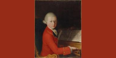 Portrait of Wolfgang Amadeus Mozart at the age of 13 in Verona, 1770