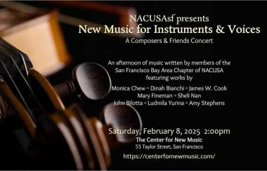 NACUSAsf - A Composers & Friends Concert