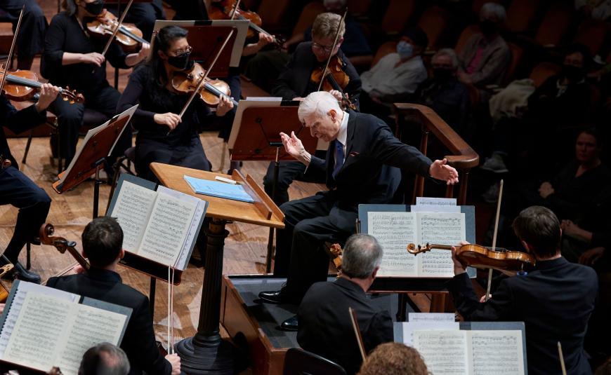 Herbert Blomstedt with the SF Symphony