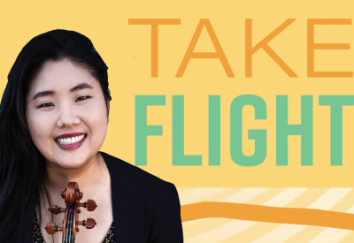 TAKE FLIGHT banner