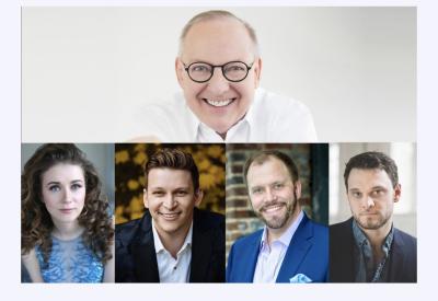 Joining the Orchestra of Cantata Collective are soprano Nola Richardson, countertenor Aryeh Nussbaum Cohen, tenor Thomas Cooley, and baritone Harrison Hintzsche. 