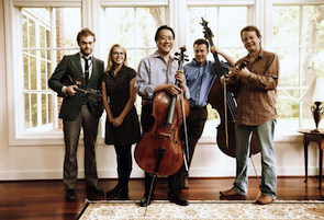 Yo-Yo Ma and the "Goat Rodeo" musicians 