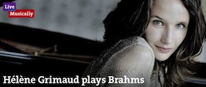 Grimaud play Brahms with MTT there, with Bringuier here 