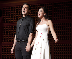 Cheyenne Jackson (Tony), Alexandra Silber (Maria) 