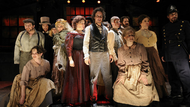 <em>Sweeney Todd</em> in a Broadway production