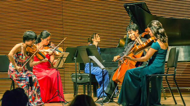 Ensemble SF performing the Franck Piano Quintet.